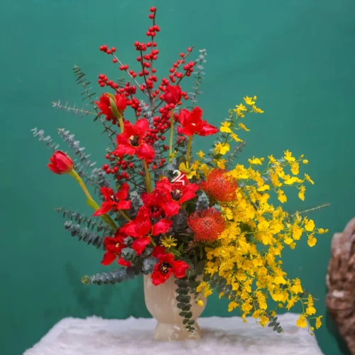 BÌNH HOA CHÚC MỪNG - F24BA024